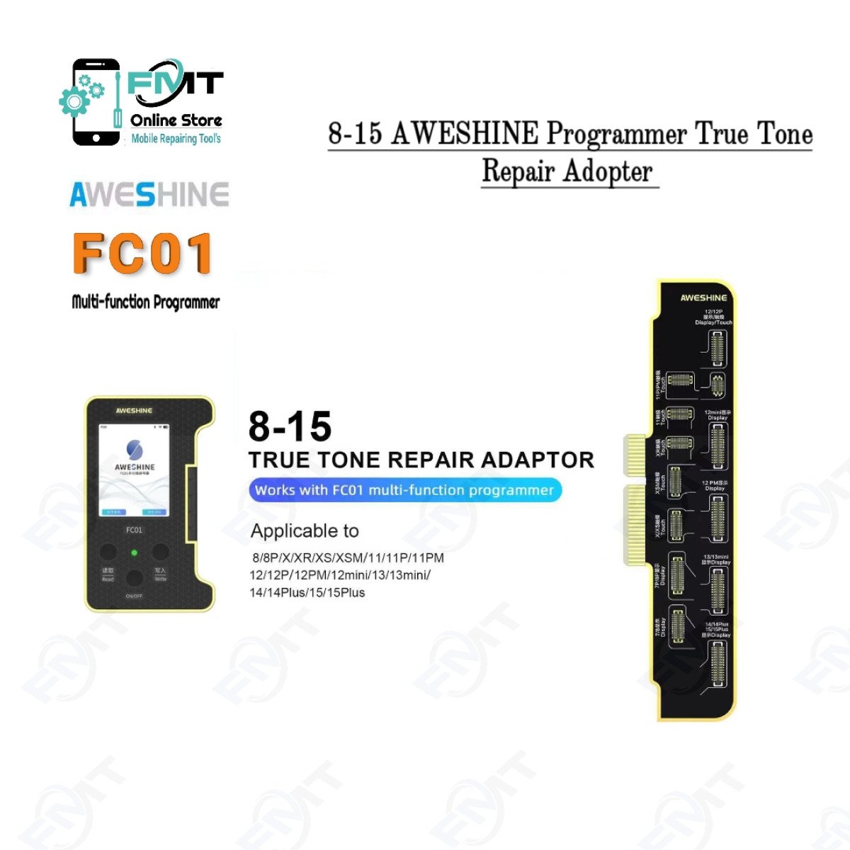 8-15 AWESHINE Programmer True Tone Repair Adopter