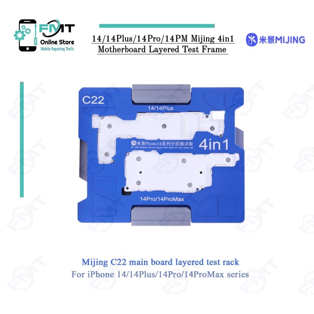 14/14Plus/14Pro/14PM Mijing 4in1 Motherboard Layered Test Frame