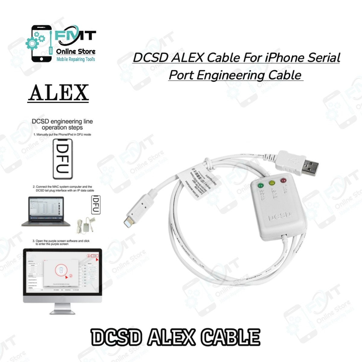 Original New DCSD ALEX CABLE For iPhone