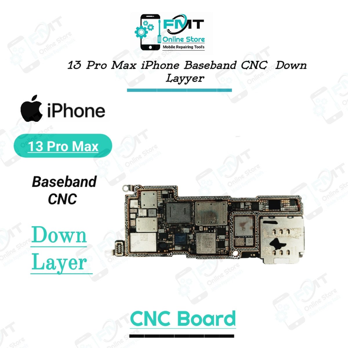 13ProMax iPhone Baseband CNC Down Layyer