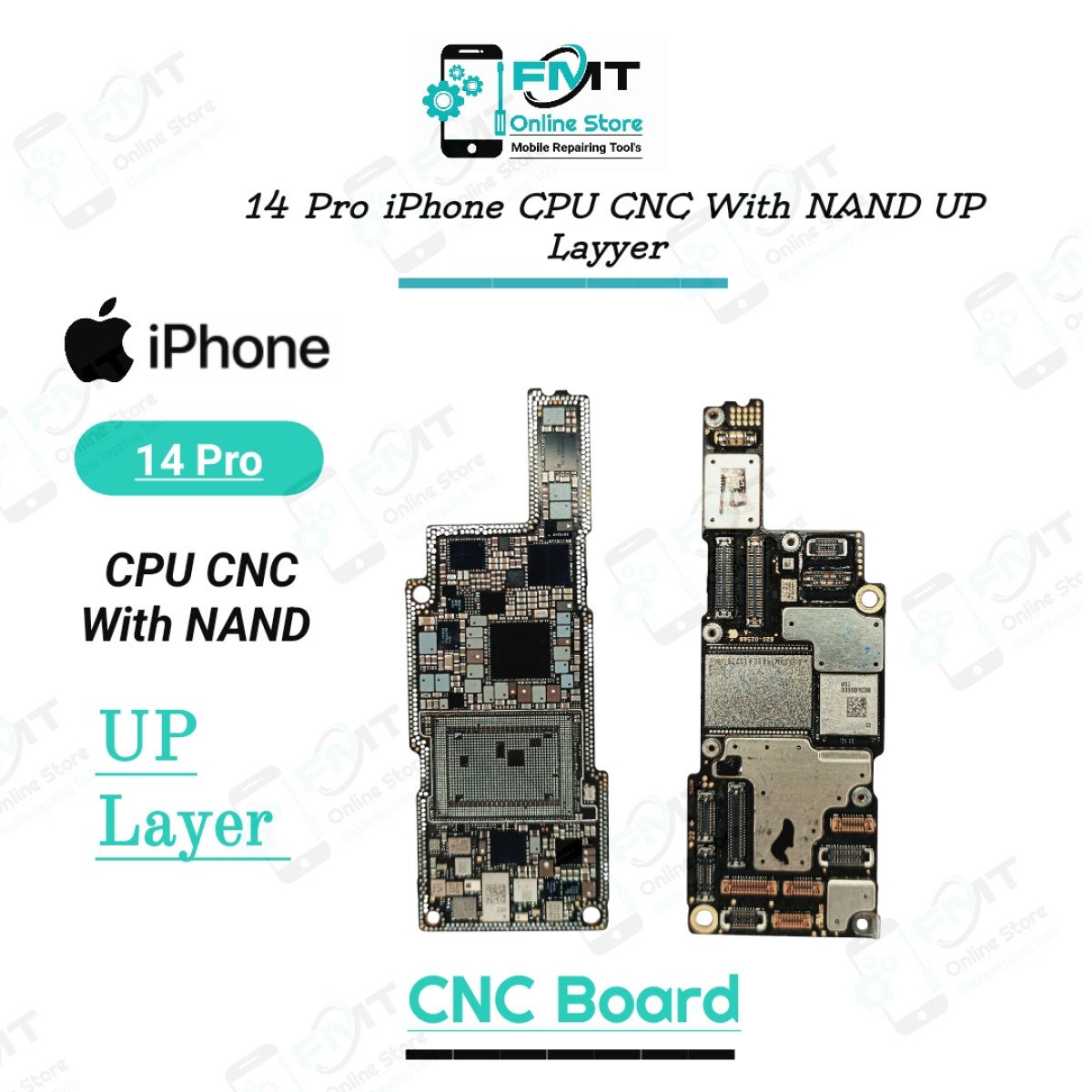 14Pro iPhone CPU CNC With NAND Up Layyer