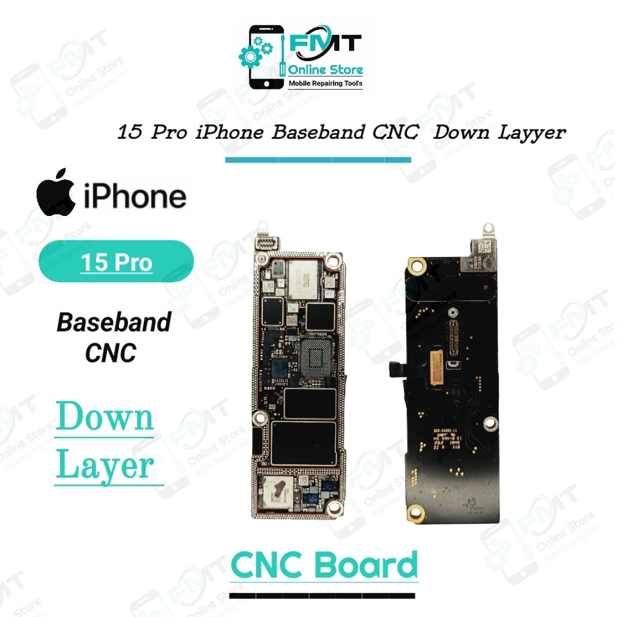 15Pro iPhone Baseband CNC Down Layyer