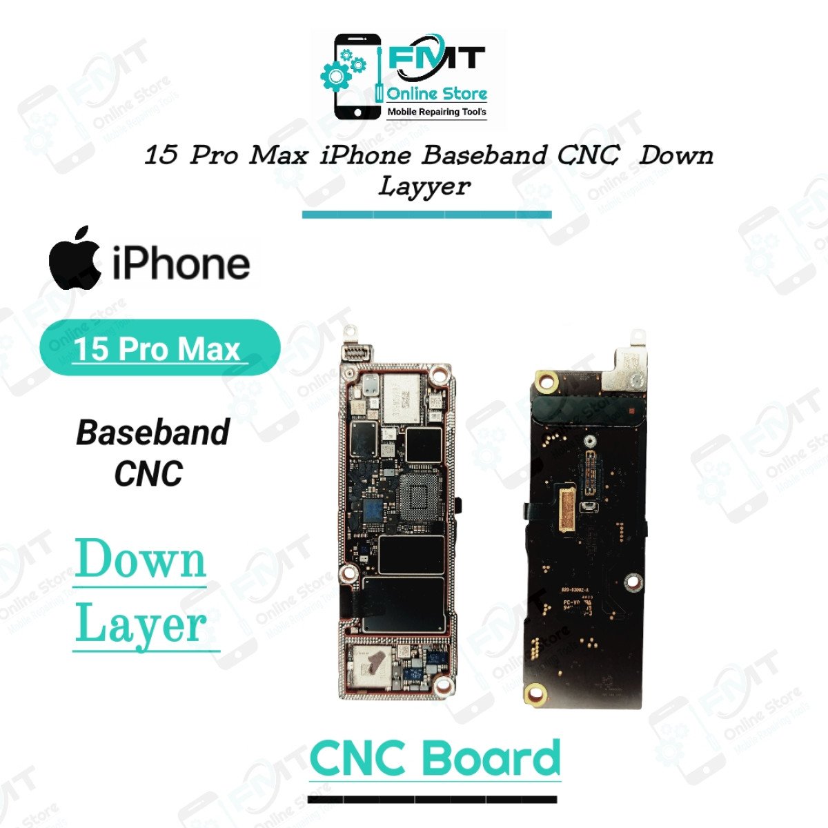 15ProMax iPhone Baseband CNC Down Layyer