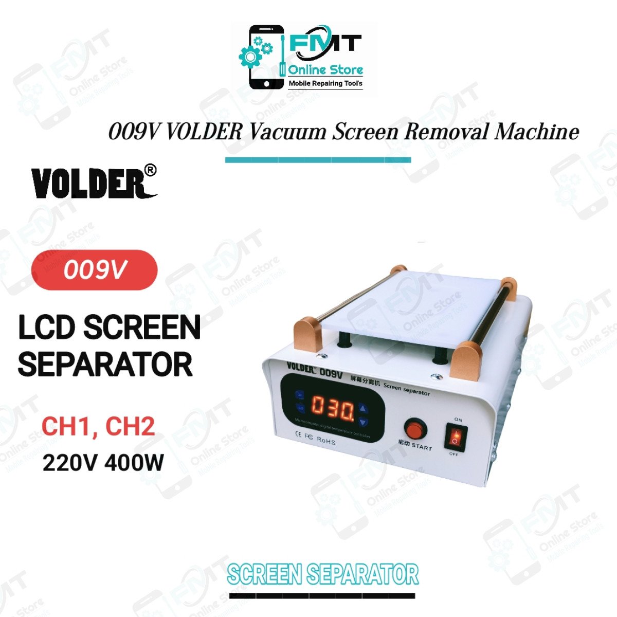 009V VOLDER Vacuum Screen Separator Machine