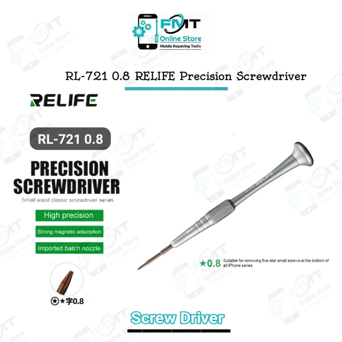 0.8 RL-721 RELIFE Precision Screwdriver
