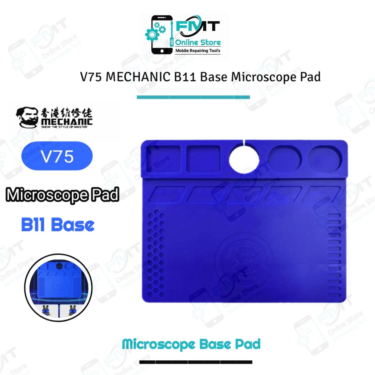 V75 MECHANIC B11 Base Microscope Pad