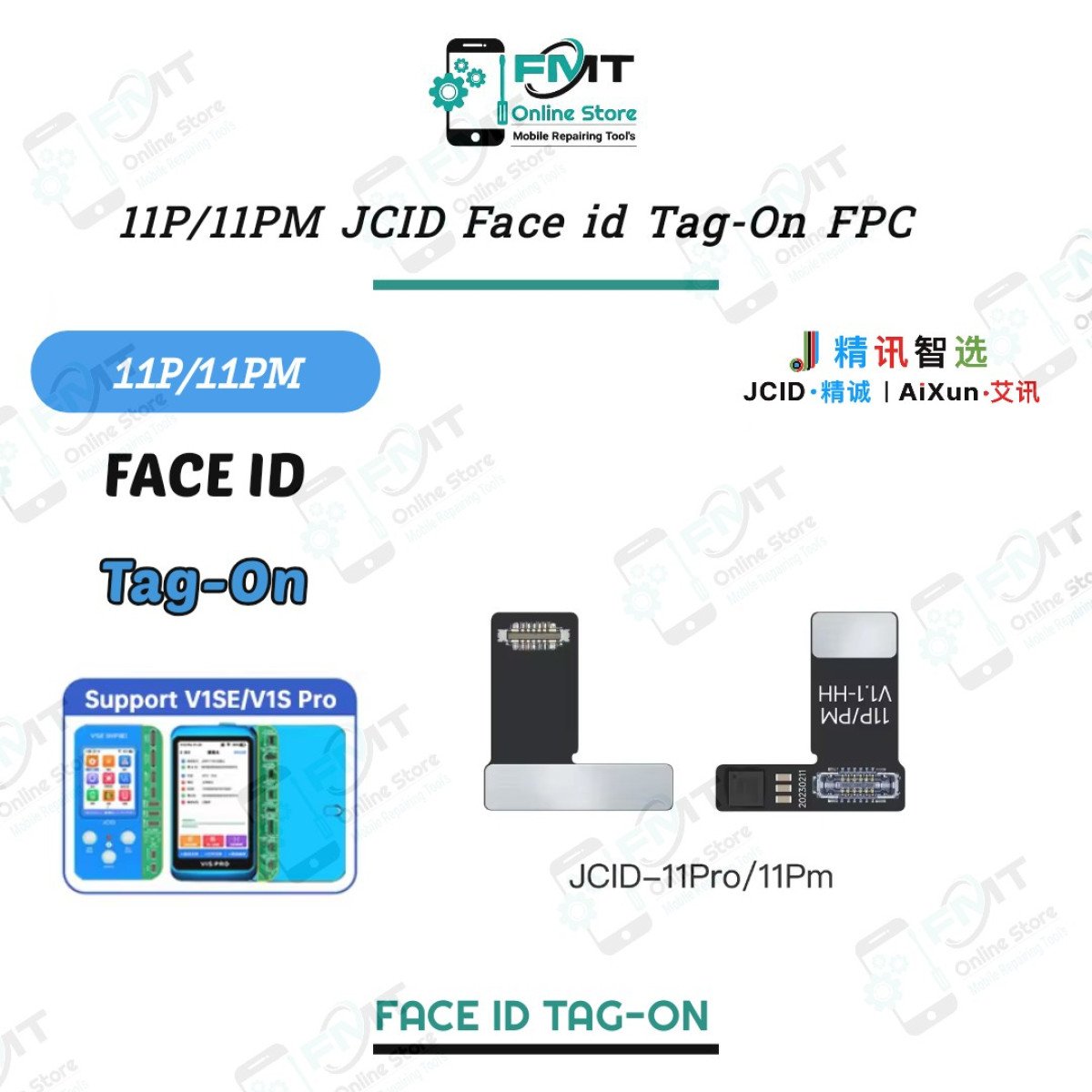 iPhone 11P/11PM JCID Face id Tag-On FPC