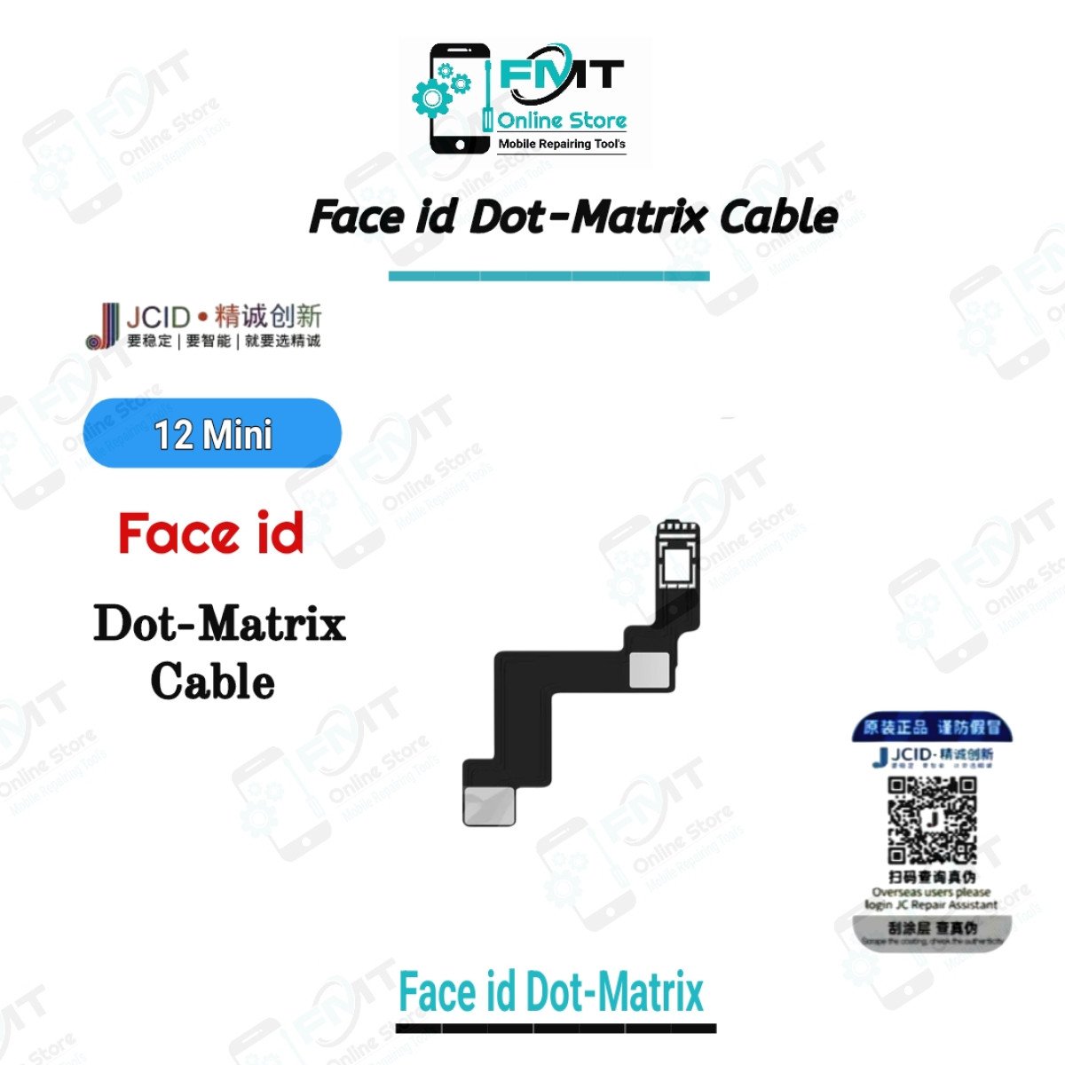 12mini JCID Face id Dot-Matrix Cable