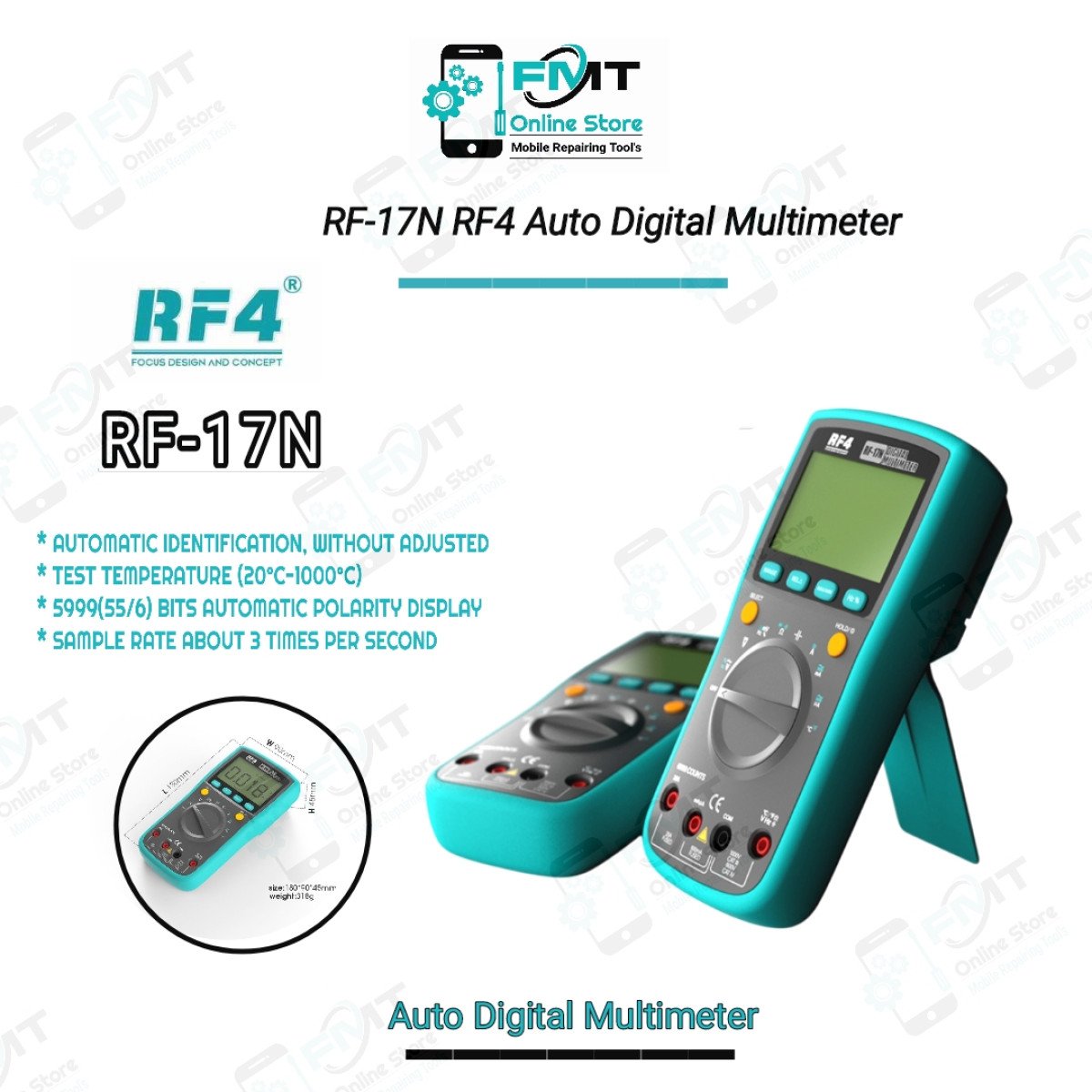 RF-17N RF4 Auto Digital Multimeter