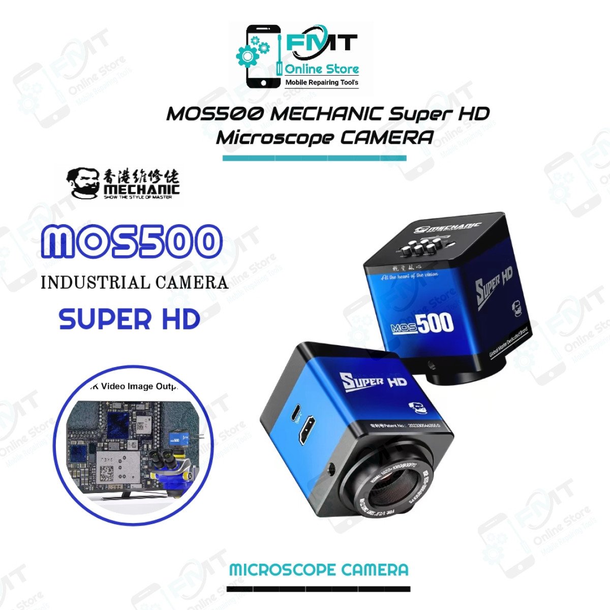 MOS500 MECHANIC Super HD Microscope Camera