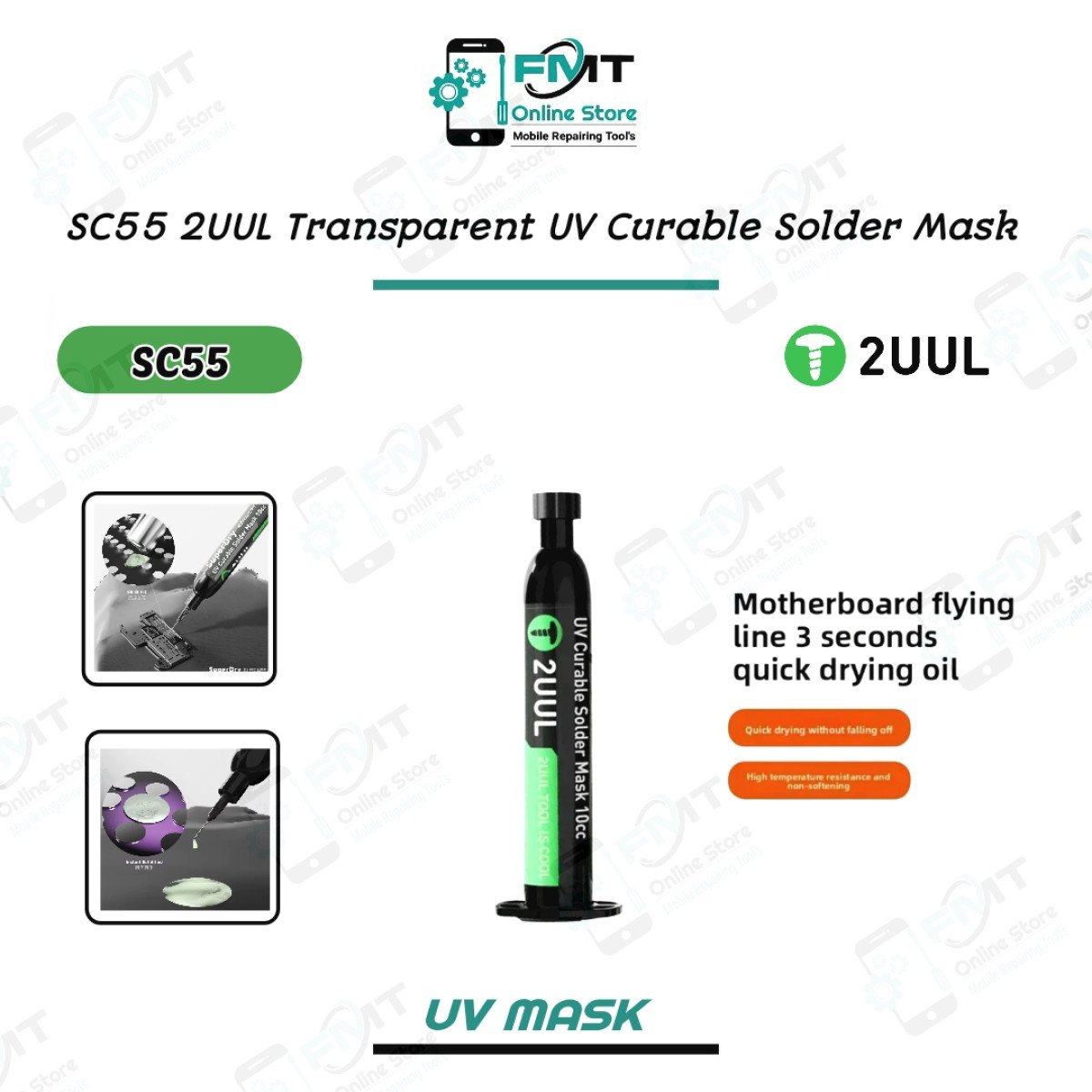 SC55 2UUL SuperDry UV Curable Solder Mask