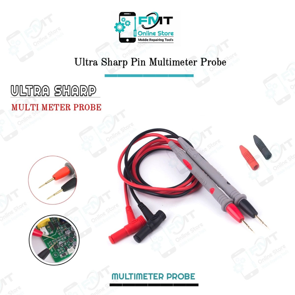 Ultra Sharp Pin Multimeter Probe
