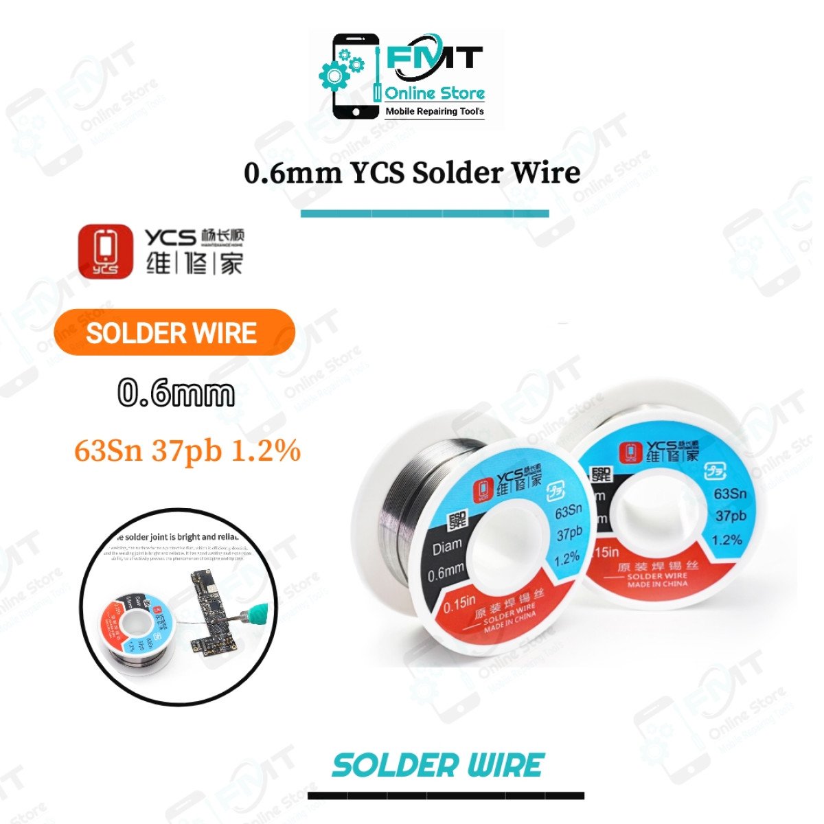 0.6mm 50g YCS Original Solder Wire