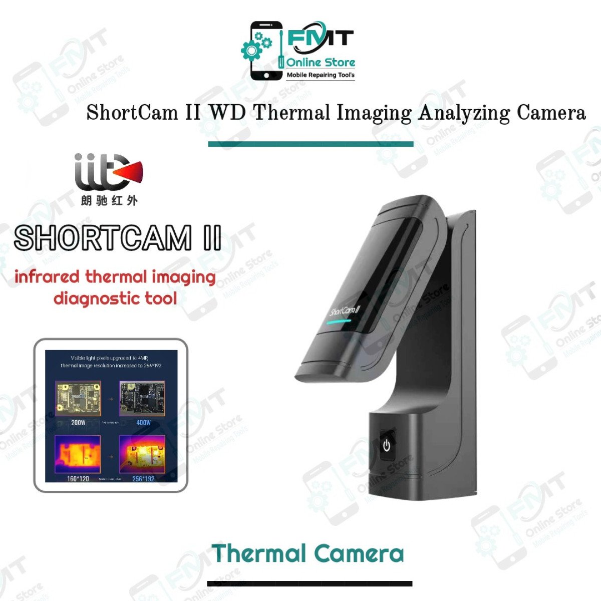 ShortCam II WD Thermal Imaging Analyzing Camera