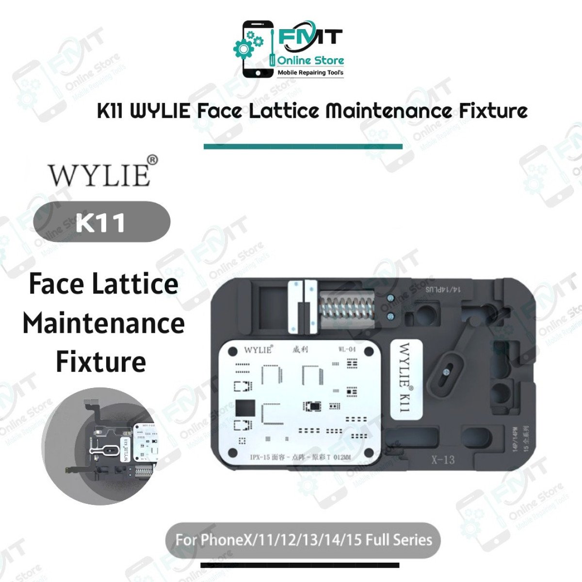 K11 WYLIE Face id Dot-Matrix Calibrator Fixture With Stencil
