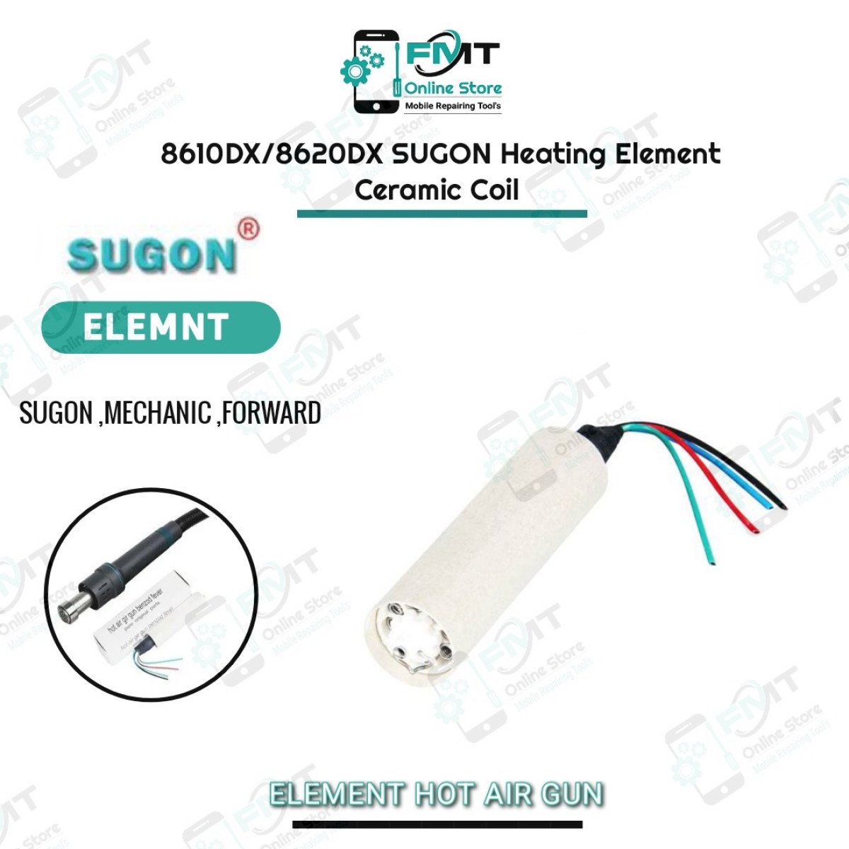 8610DX /8620DX  SUGON Ceramic Heating Element For Hot Air Gun