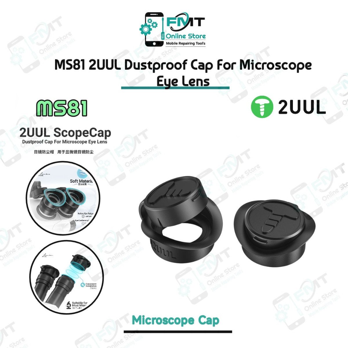 MS81 2UUL Dustproof Cap For Microscope Eye Lens