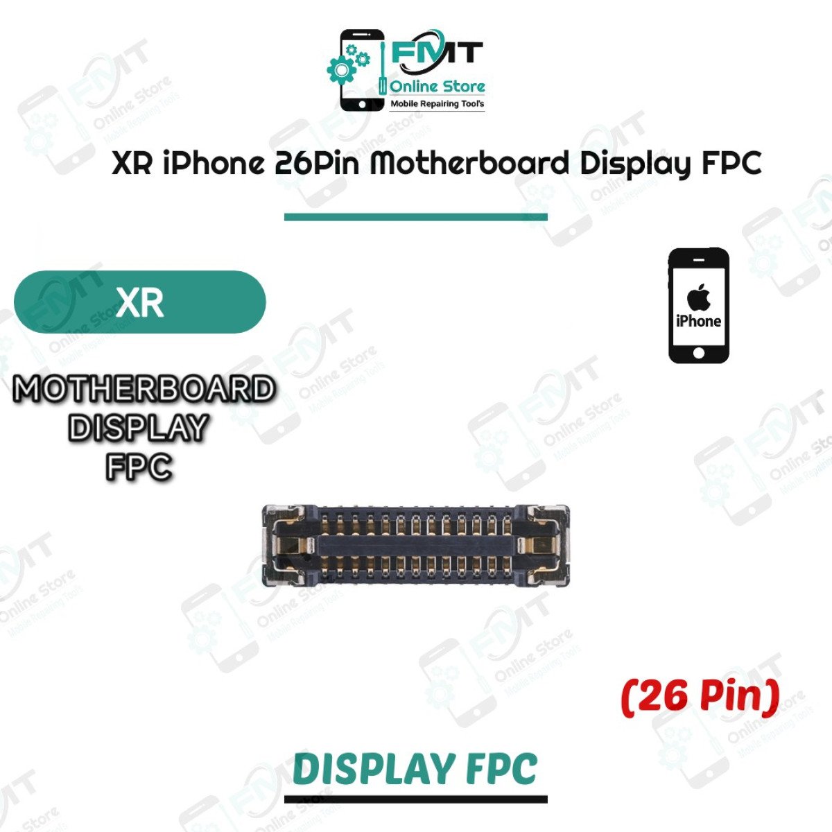 XR iPhone 26Pin Motherboard Display FPC