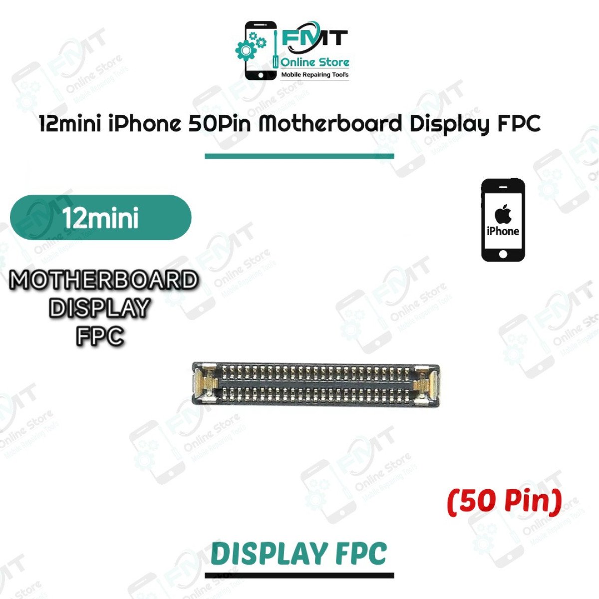 12mini iPhone 50Pin Motherboard Display FPC