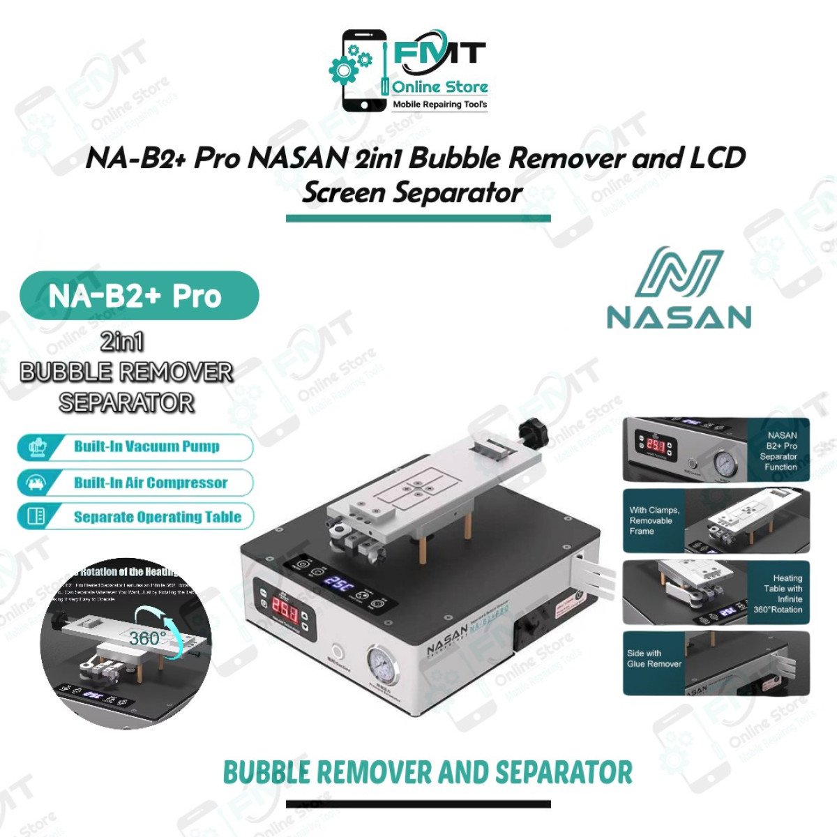 NA-B2+ Pro NASAN 2in1 Bubble Remover And LCD Screen Separator
