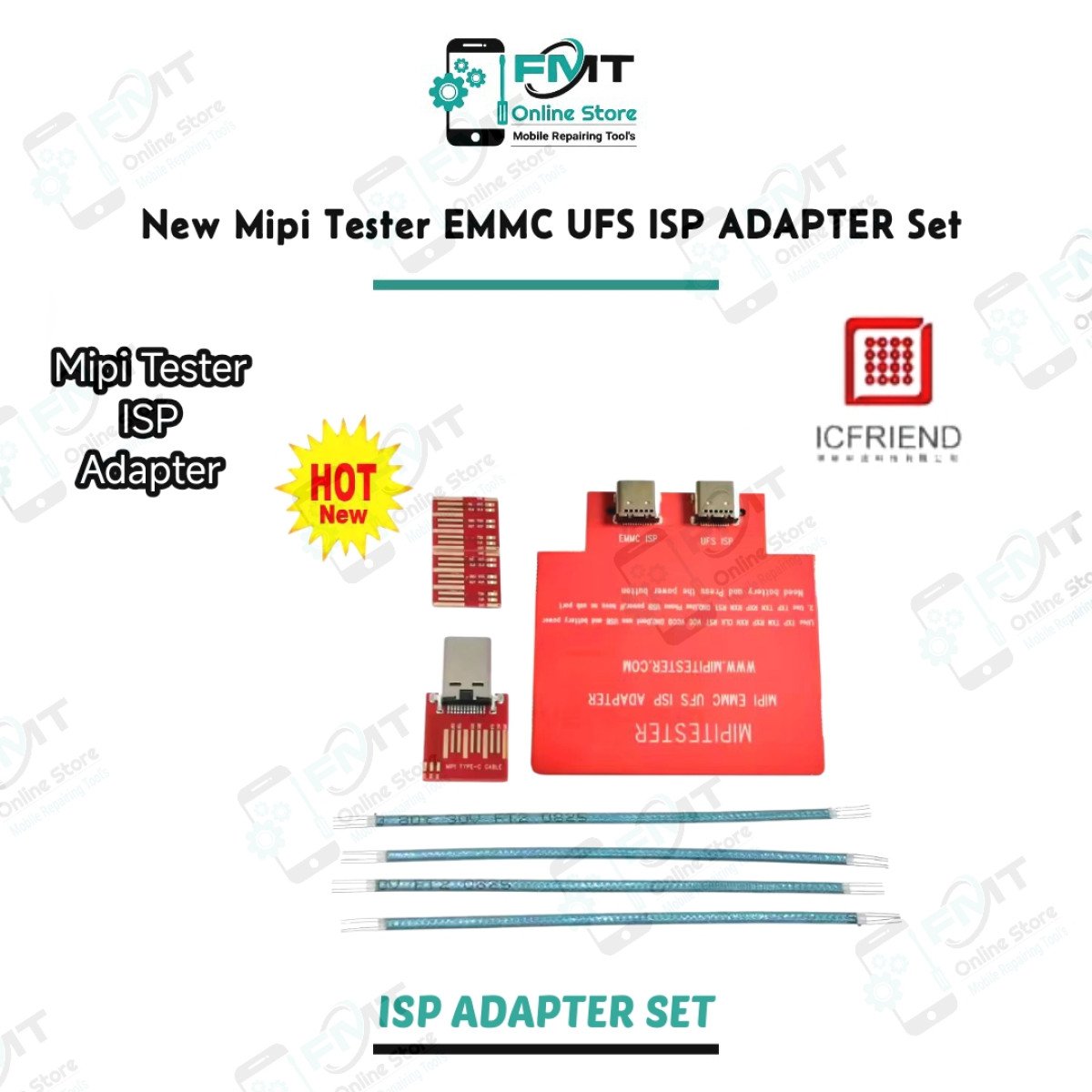 New MiPi Tester eMMC / UFS ISP Adapter