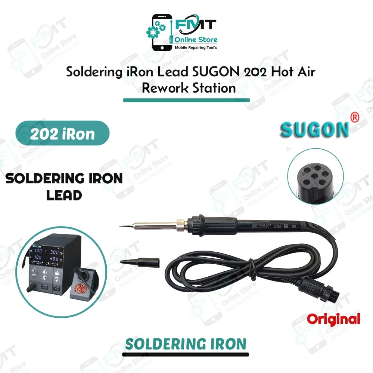 Soldering iRon Lead SUGON 202 Hot Air Rework Station