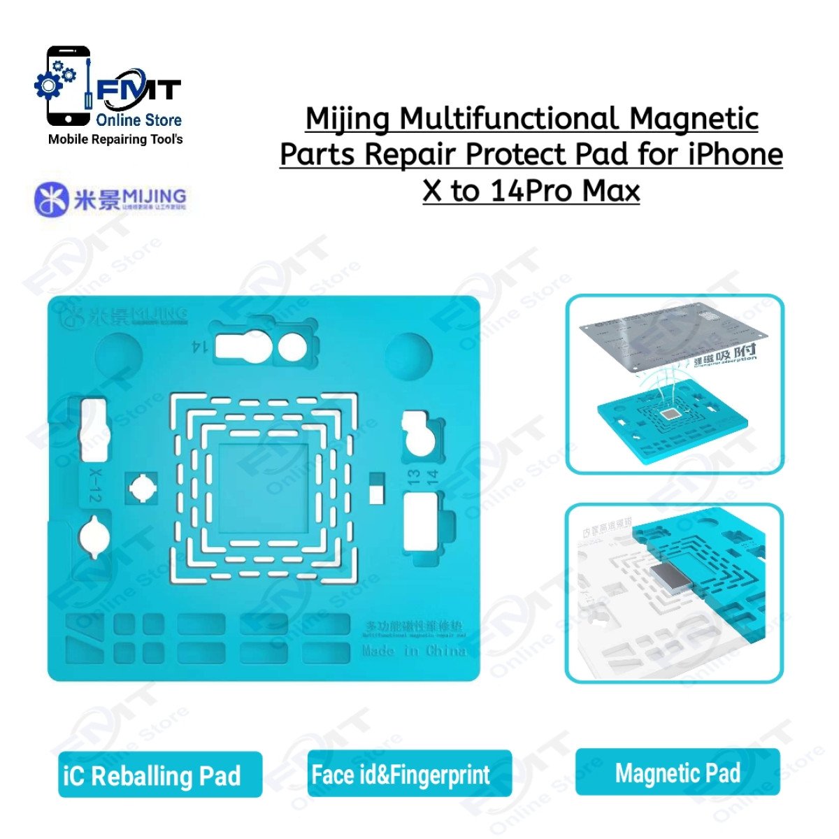 Miging Multifunctional Magnetic Parts Repair Protect Pad