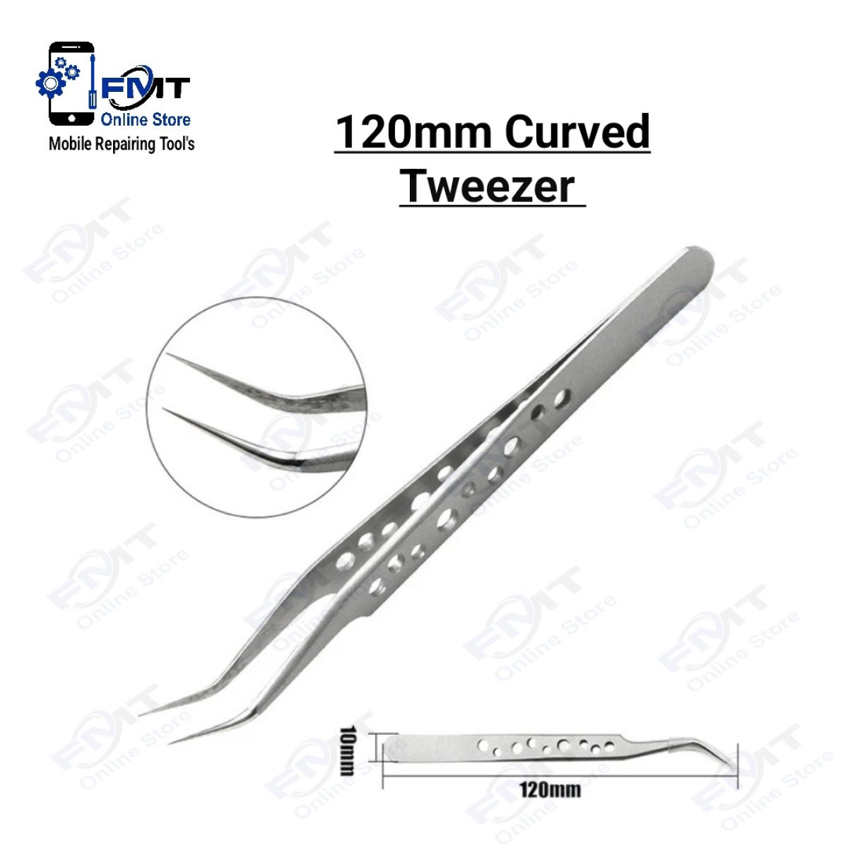 120mm Curved Tweezer